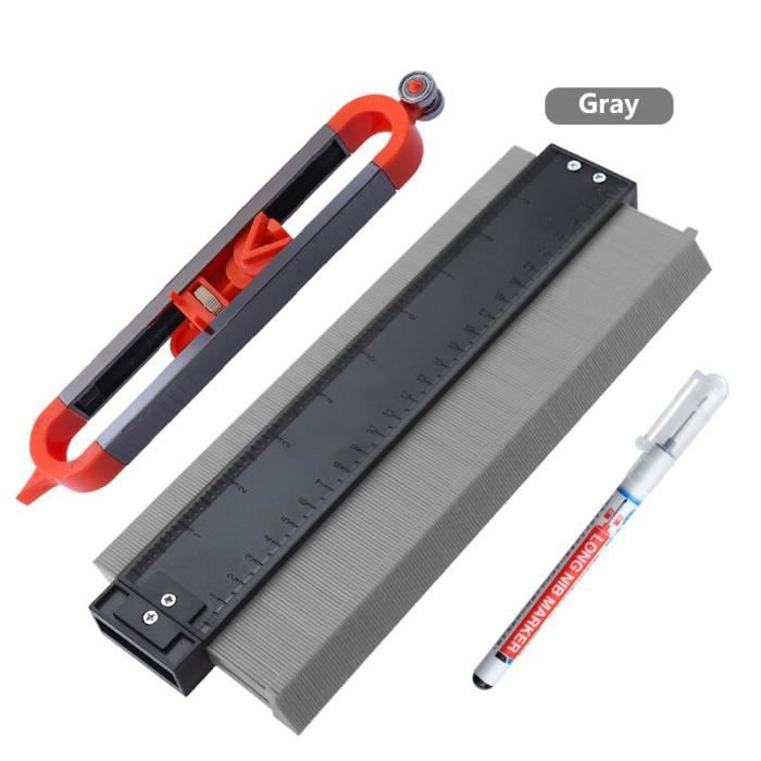 GOZWELL Outil De Traçage De Contour Précis Avec Verrou Pour Crayon