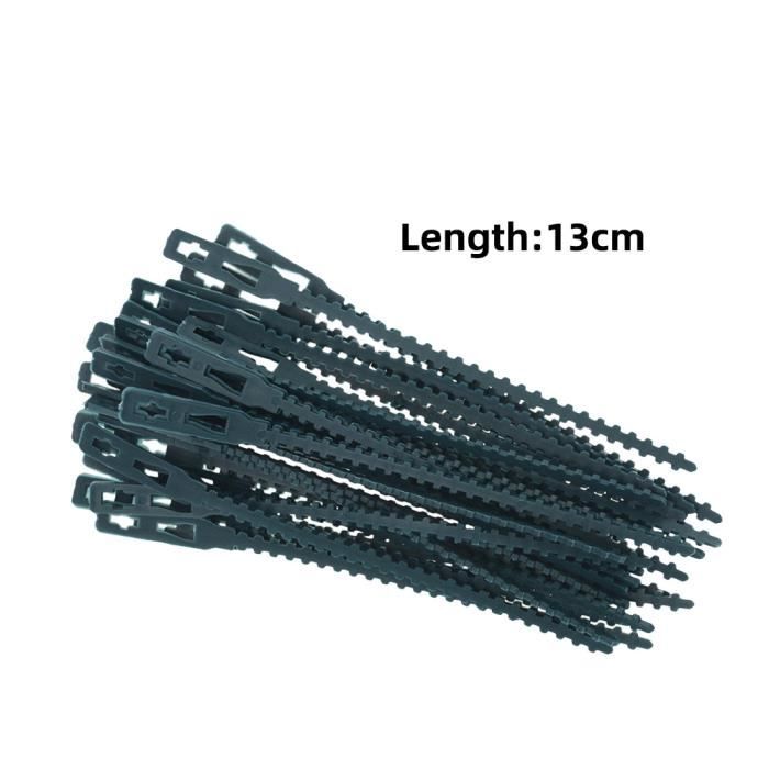 Jardinière,Attache De Câble Réglable En Plastique,réutilisable,pour Plante De Jardin,Support D