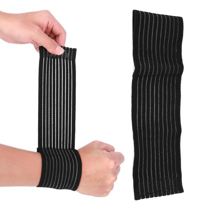 Bandages de poignet, attelle de poignet de compression de Fitness réglable