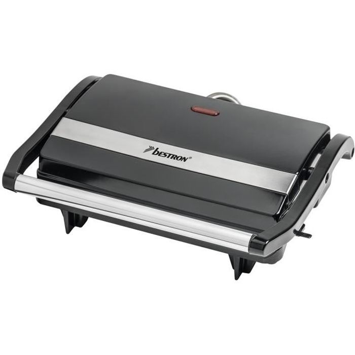 Grill Panini BESTRON APM123Z – 700 W Poignée Cool Touch - vue 3