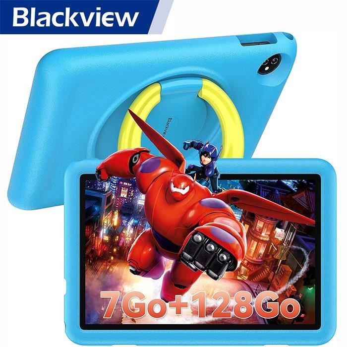 Blackview Tab 8 Kids Tablette Enfants Android 12 10.1 pouces HD+ Wifi  Éducatifs Tablette 7Go+128Go/SD 1To 13MP+8MP 6580mAh - Bleu - Cdiscount  Informatique