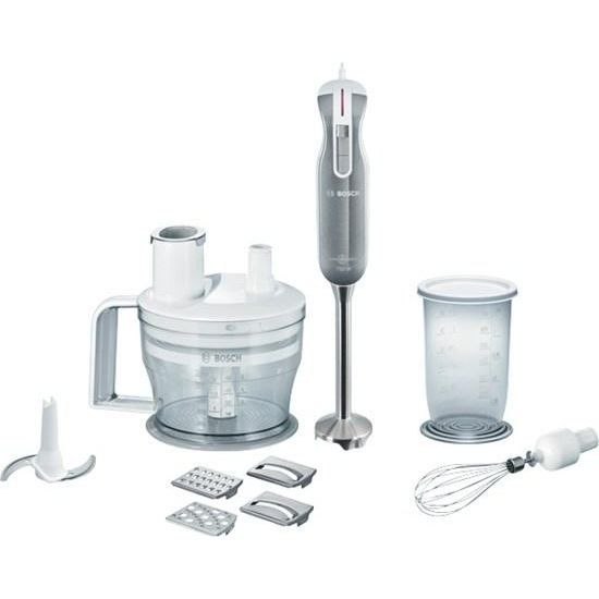 Bosch ErgoMixx MSM67170 - Mixeur Plongeant Puissant 750 W, Noir - Performances Exceptionnelles Pour Vos Recettes Quotidiennes