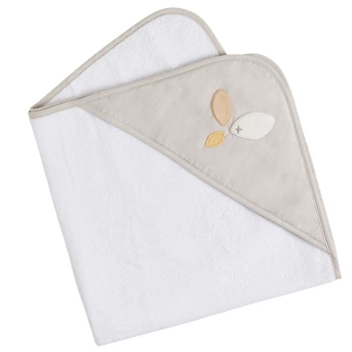Candide Sortie De Bain Bebe Lenny 100x100 Cm Cdiscount Puericulture Eveil Bebe