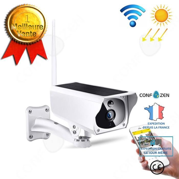 Caméra De Surveillance Wifi Extérieure 1080P - Mini Caméra Espion Avec Détection De Mouvement Et Vision Nocturne - Alerte Sur Smartphone