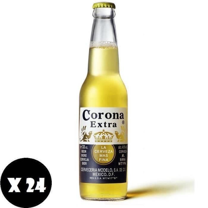 CORONA EXTRA BIRRA 33 CL 24PZ La cave Cdiscount