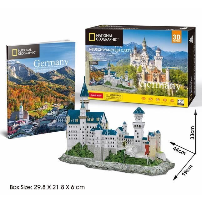 Puzzle 2000 Pieces Château De Neuschwanstein - Jeux - Jouets