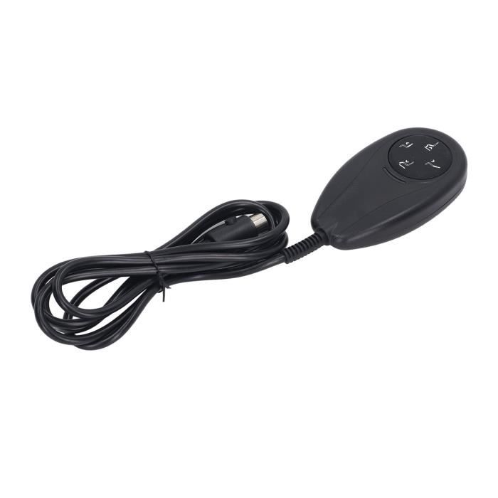 Télécommande 6 Boutons Pour Fauteuil Élévateur / Lit Inclinable Électrique – Contrôleur Manuel 8 Broches, PVC Robuste IP66