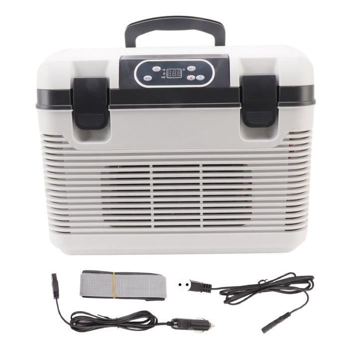 Mini Réfrigérateur De Voiture Portable – 10L – Noir – Électrique – Neuf
