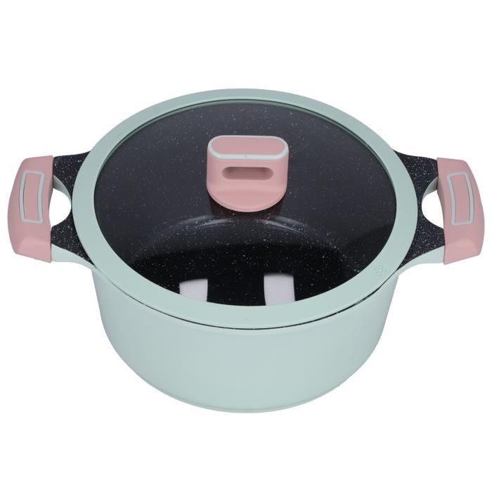 Duokon Pot de soupe Pot à soupe 24 cm/9.4in marmite à soupe