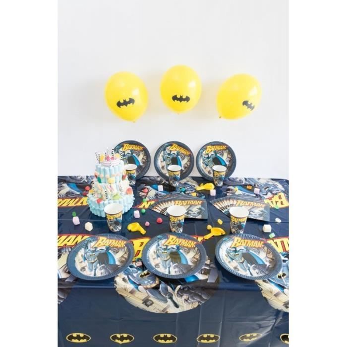 Decoration Anniversaire Batman Cdiscount