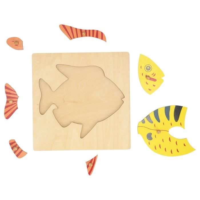 Puzzle En Bois Pour Adultes Et Enfants - RenardePuzzle Fantaisie En