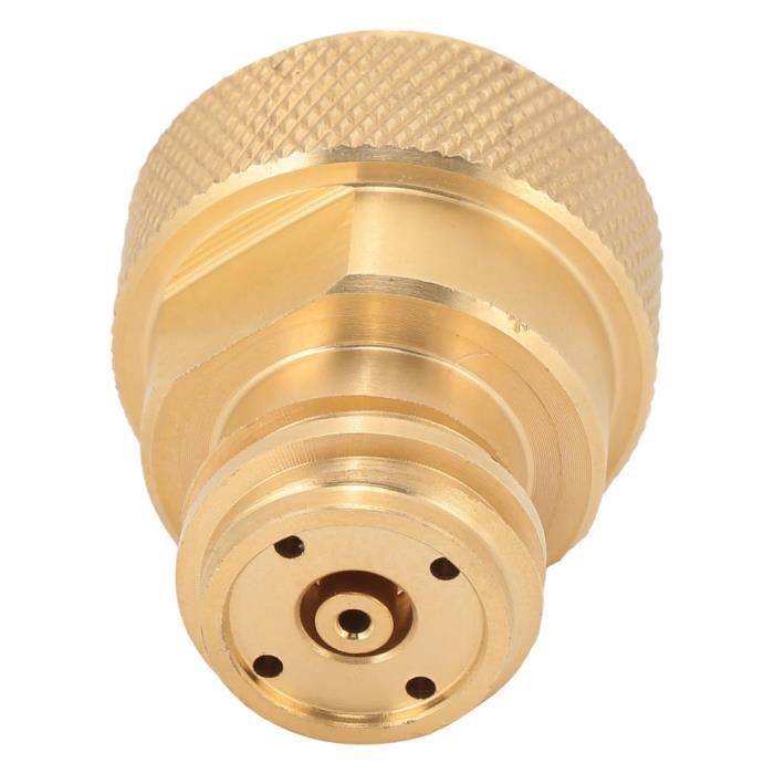 Adaptateur Filetage 1/4" Femelle Vers 3/8" Mâle - Pour Trépied, Rotule, Appareil Photo, Flash - Bronze Chromé
