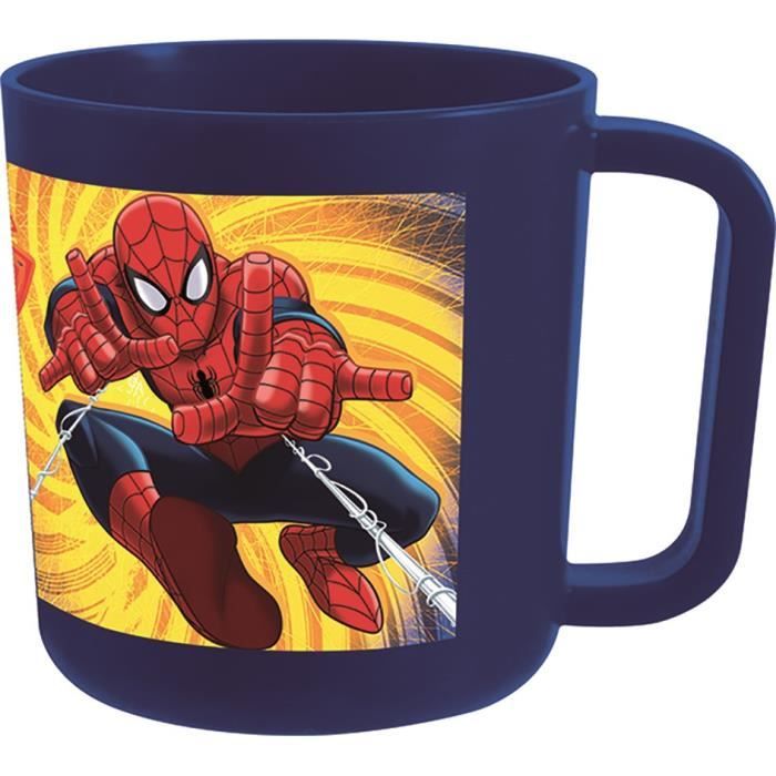 Fun House marvel Spiderman mug, tasse micro-ondable pour enfant - Cdiscount  Puériculture & Eveil bébé