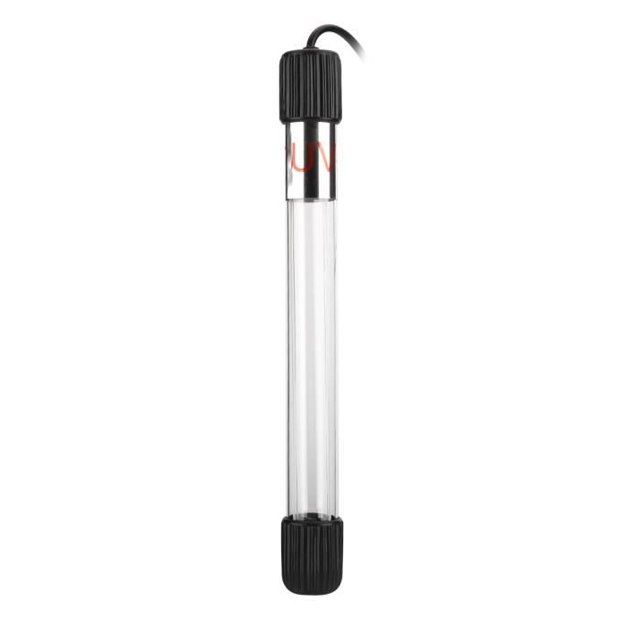 Lampe UV Stérilisateur 13W Pour Aquarium Et Étang - Élimine Algues Et Bactéries, Étanche, Avec Minuterie Intégrée