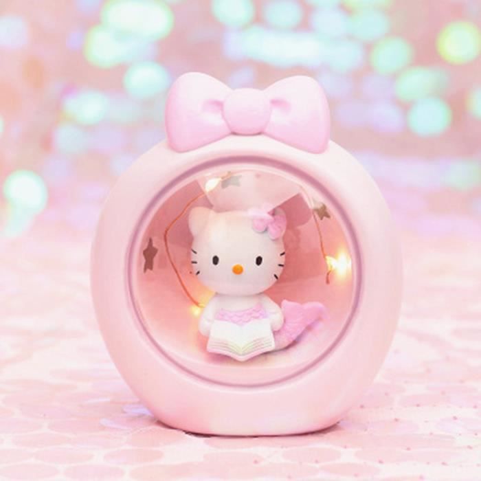 Led Bebe Chambre Lampes Veilleuse Animal Dessin Anime Resine Sommeil Enfants Cadeau Lampe Ampoule Veilleuse Pour Enfants Bouton Pile Cdiscount Maison