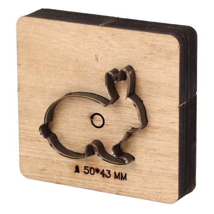 Matrice De Découpe En Cuir 50mm Diamètre Acier Allié Creux Forme Ronde