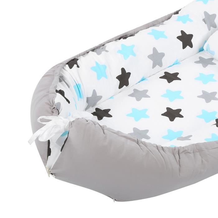 Chaise longue pour bébé Chaise Longue de Bébé Lit de Nid de Bébé Pliable Portable Lit de