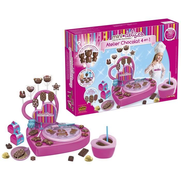 LANSAY Mini Délices - Atelier Chocolat 4 En 1 - Cdiscount Beaux-Arts et  Loisirs créatifs
