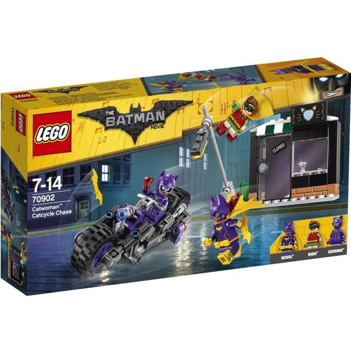 LEGO® Batman Movie - La Poursuite en Catmoto de Catwoman™ - 139 pièces - Garçon et Fille - A partir de 7 ans Reconditionné - Lego reconditionné disponible sur Cdiscount Seconde Vie