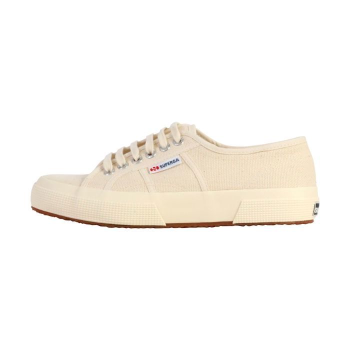 Superga Tennis Basse - SUPERGA - 2750 CLASSIC - Beige - Lacets - Semelle en caoutchouc naturel