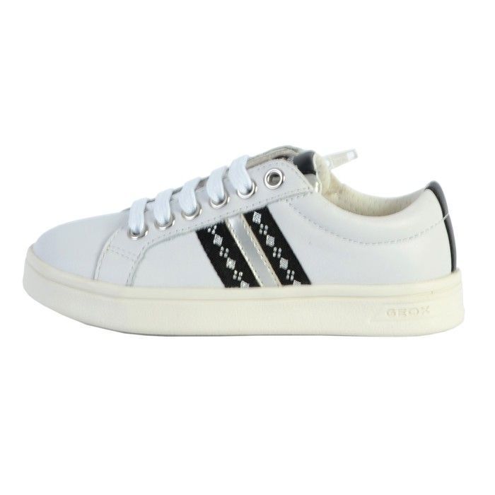 Geox Basket Geox  Fille J Drock - Blanc
