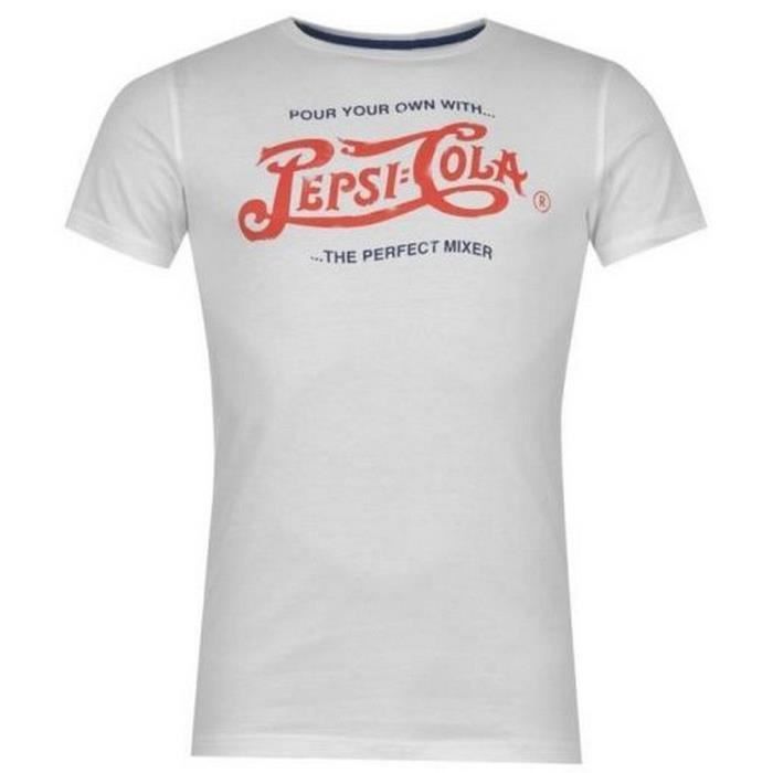 T shirt pepsi homme on sale