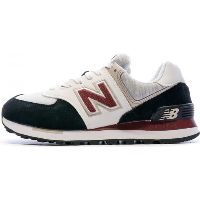 Baskets Noir et Blanche Femme New Balance WL574 B Blanc ... Baskets Noir et Blanche Femme New Balance WL574 B Blanc ...