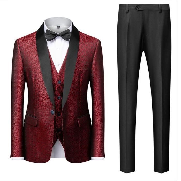 Costume Mariage Homme Slim Fit Pièces Business Vetement