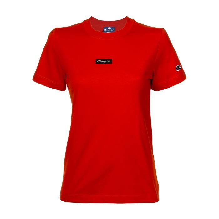 Tee shirt champion rouge femme clearance
