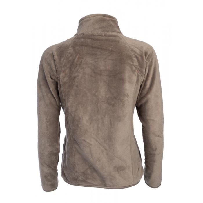 Polaire Femme UNIDA Taupe - Canadian Peak - Sports d'hiver - Manches longues - Montagne Taupe 