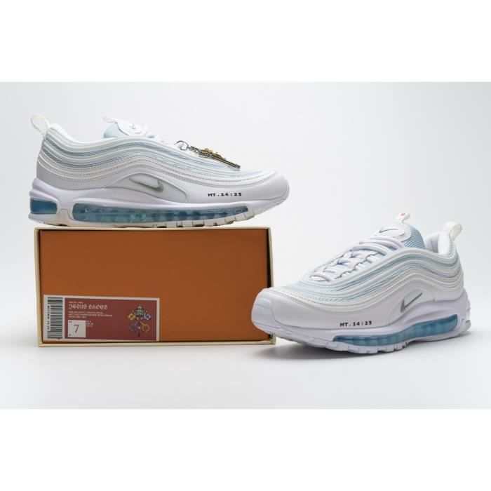 Basket NNIKE Airx MAXx 97 jesus Shoes 921826-101 Homme Femme Sy1 ...