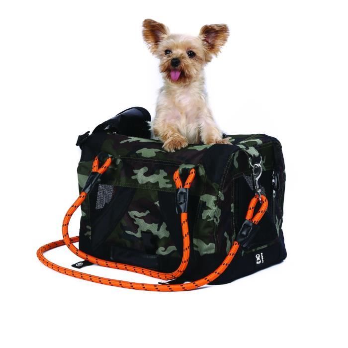 Sac de transport PETS REMIX 2 en 1 & 41 x 28 x 28 cm Pliable Léger Ceinture baudrier