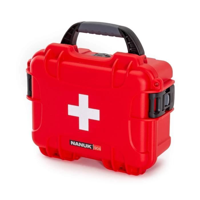 Trousse De Secours Vide - Tissu Oxford Imperméable, 24x13x7 Cm, Pour Maison, Voiture, Camping