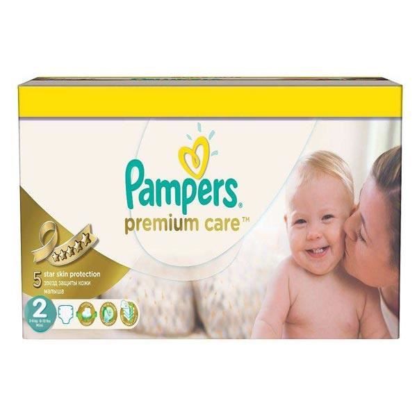 Pampers Taille 2 pack jumeaux 846 couches bébé premium care