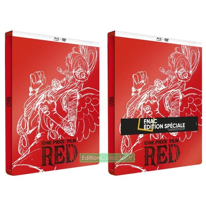 One Piece film RED Edition limitée Steelbook Collector Cdiscount DVD