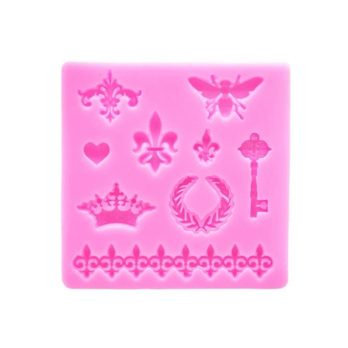 Moule En Silicone Papillon Fée Fleurs - Pour Décoration Gâteaux, Chocolat, Cupcakes Et Pâtes Créatives - 4
