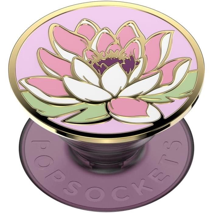 PopGrip PopSockets - Support Et Grip Pour Téléphone - Top Interchangeable Blush Marble - Compatible Recharge Sans Fil - 7