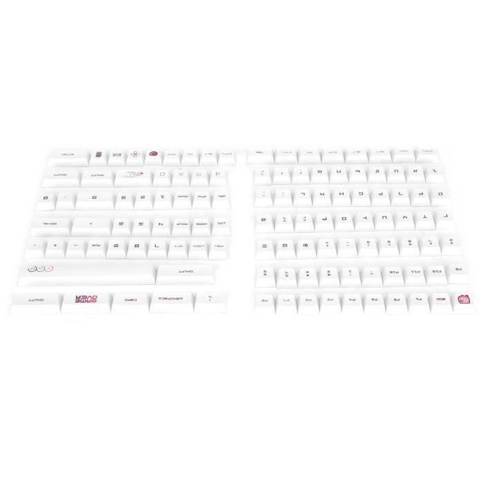 Keycaps PBT 108 Touches - Clavier Mécanique, Double Injection, Résistant à L'usure, 13 Couleurs Au Choix - 7