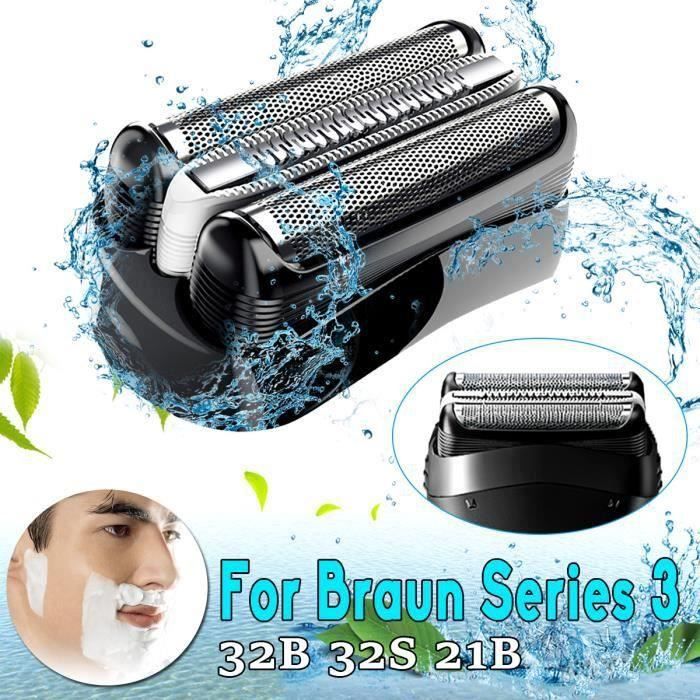 Braun Tête De Rechange Pour Rasoir Series 3 32B | Braun
