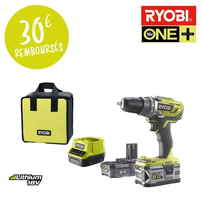 Perceuse visseuse rdd18-1c20s RYOBI