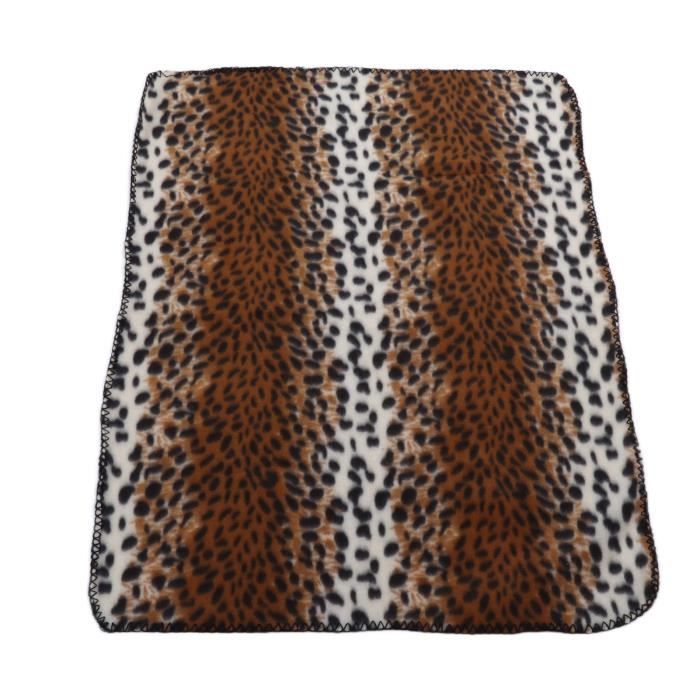 Comparer les prix de Couverture pour chien - SALUTUYA - Imprimé léopard - Taille M - Peluche douce - Confortable et chaude