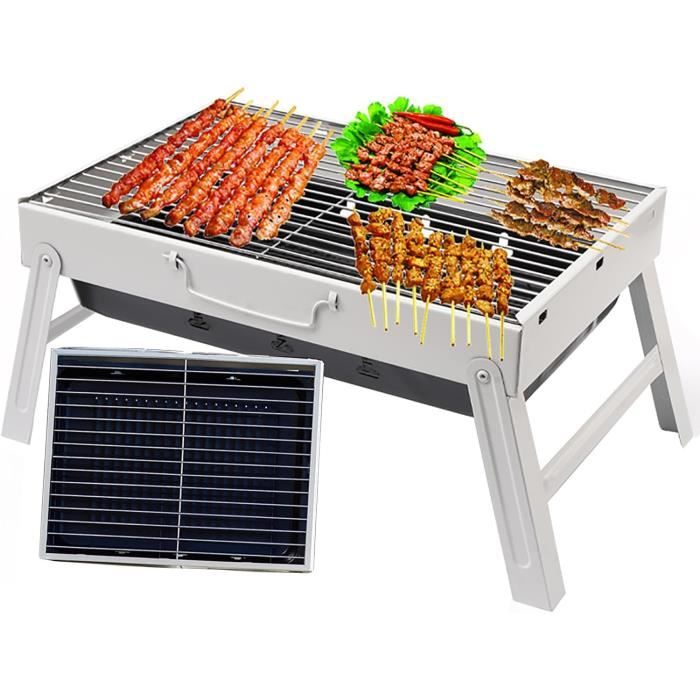 Barbecue pliable PICOLI - barbecue portable pliable pour le camping - H2R Equipements