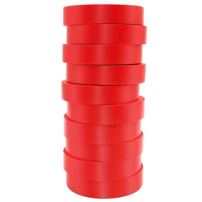 Biais Double Plis Matory - Lot De 10 Rouleaux 10 Couleurs