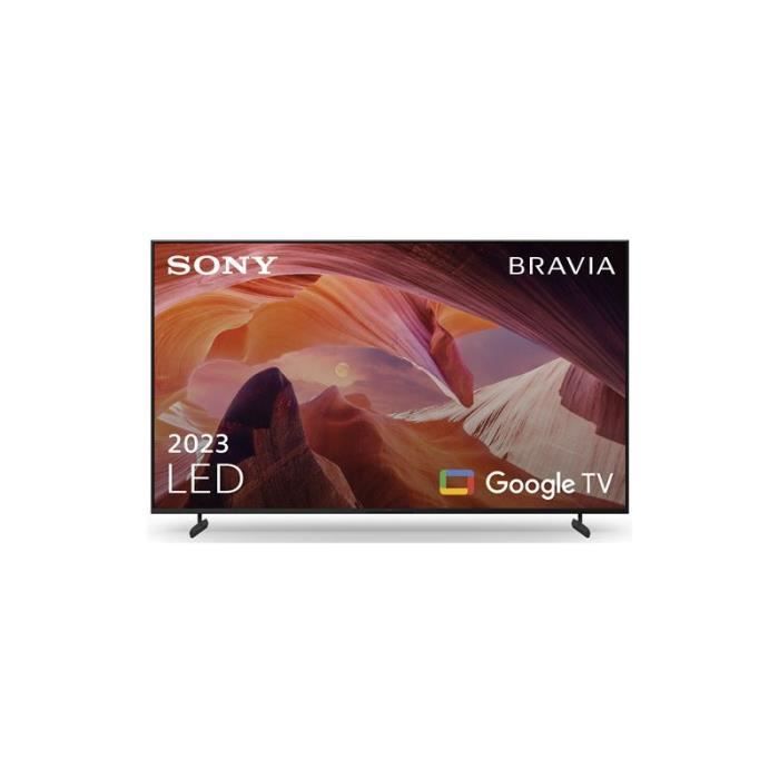 TV LED Sony KD 75X80L Série Bravia X80L - 4K UHD - Google TV - Noir