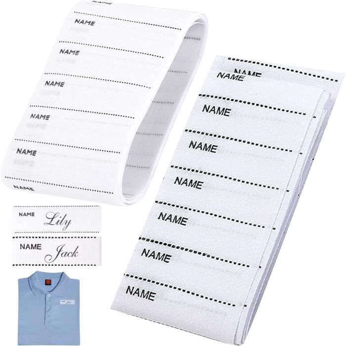 1000 Pièces Attaches Etiquettes Vêtements - Ficelles Nylon Blanc Avec Verrouillage Instantané