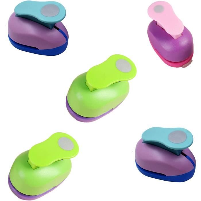 TopHomer Lot de 5 perforatrices à papier pour loisirs créatifs