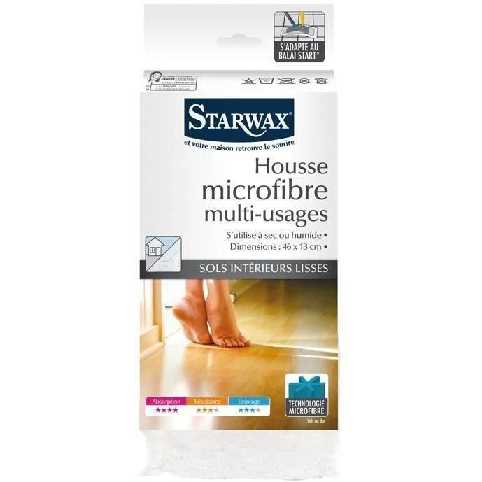 Housse microfibre multi-usages pour balai plat