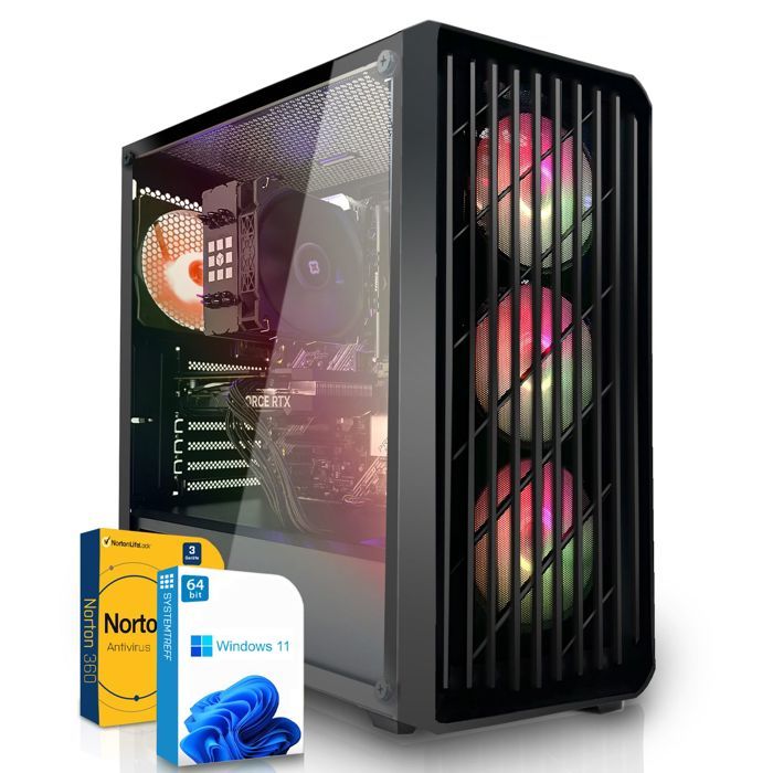 PC Gamer – AMD Ryzen 5 PRO 5655G – AMD Radeon RX Vega7 – 8Go RAM – 512Go M.2 NVMe- Windows 11 – WiFi-99