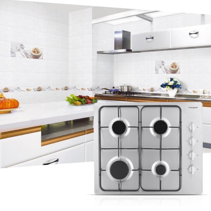 Homgeek Cuisinière à gaz haut de gamme européenne moderne de style en