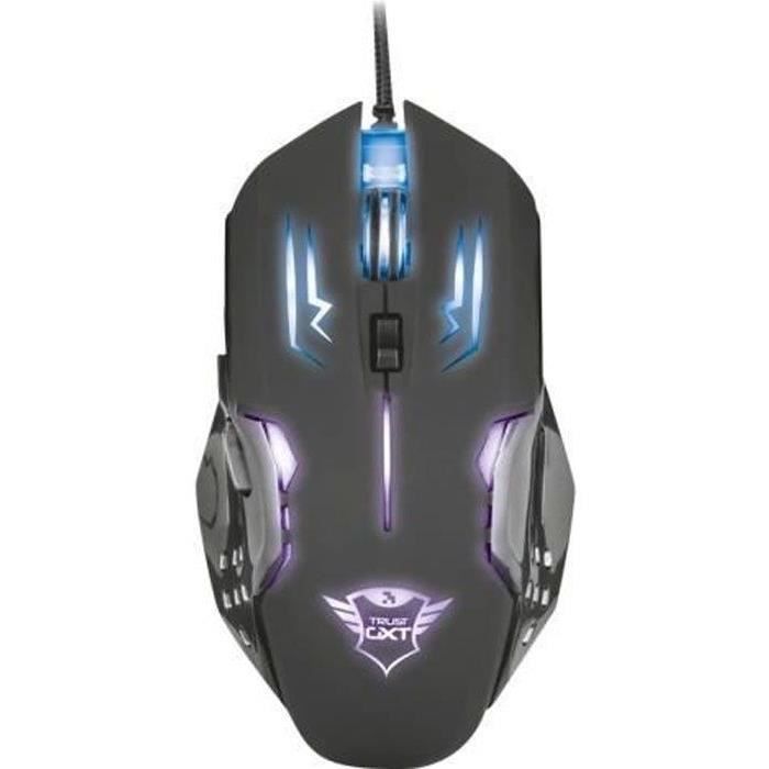 TRUST Souris Gaming Filaire Rava Illuminated GXT108